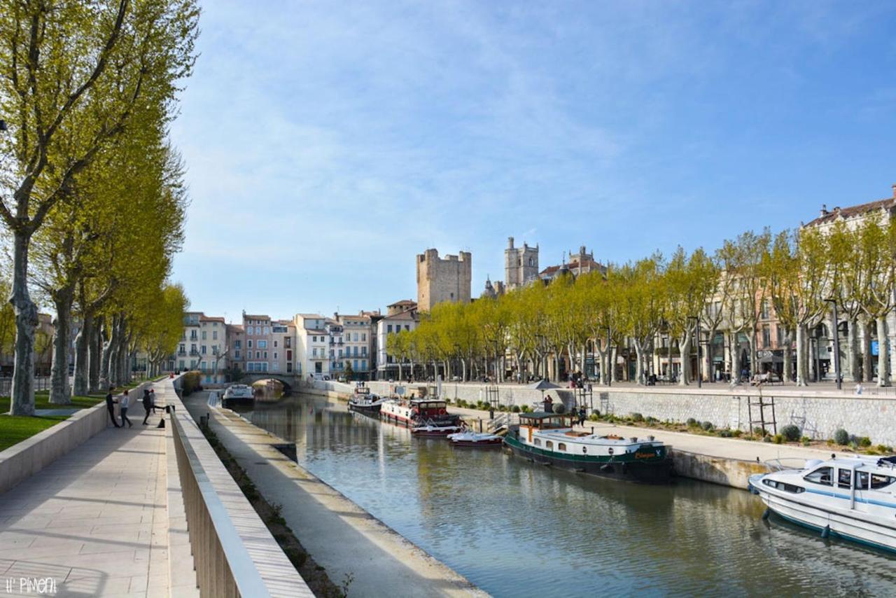 L'Esplanade, Appartement En Centre-Ville Au Calme Puisserguier Esterno foto
